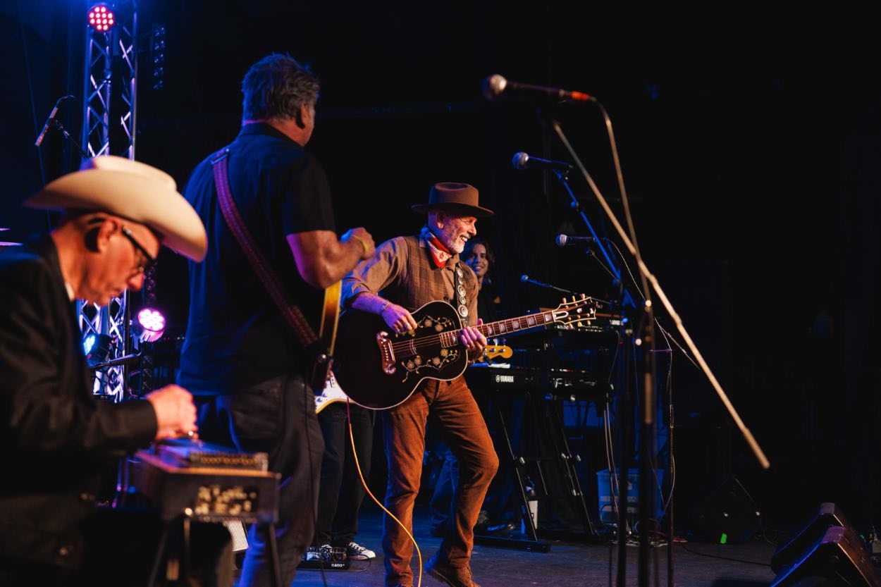 Judd Abrams on stage at the Canyon Club