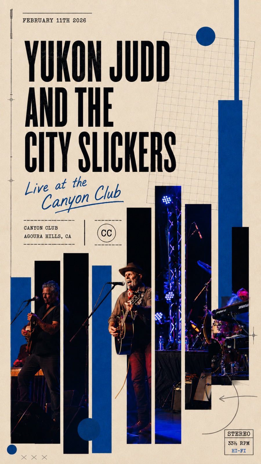 Yukon Judd and the City Slickers — Live at the Canyon Club, Agoura Hills, February 11 2026